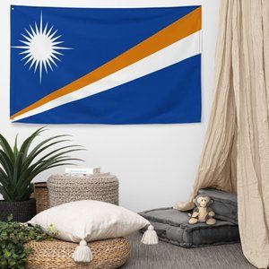 Marshall Islands Flag (Customizable)